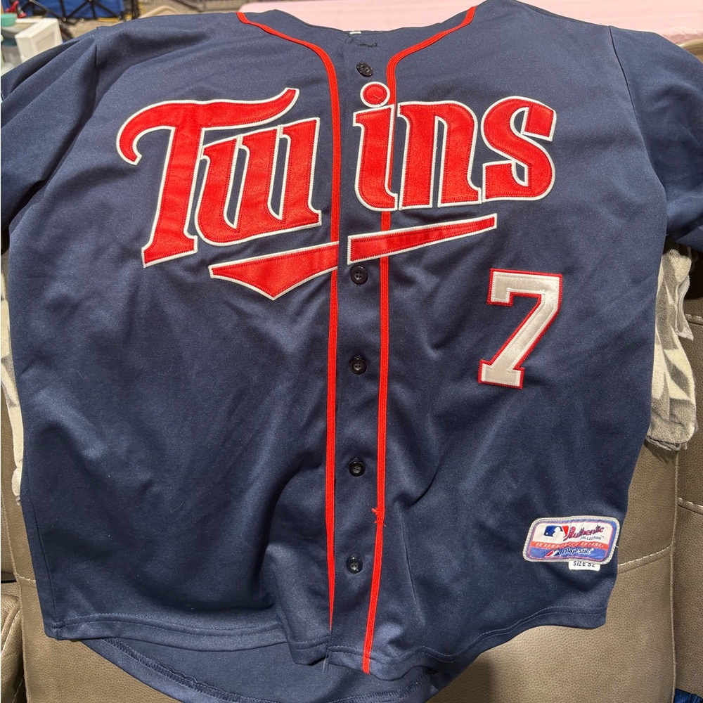 Joe Mauer Twins MLB Jersey